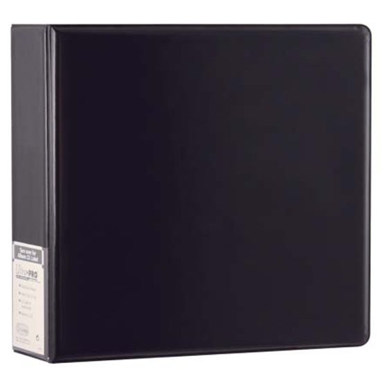 Binder: 3" Album: Black (Plain) By Ultra Pro