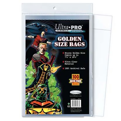 Bags: Comic: Golden (100) By Ultra Pro