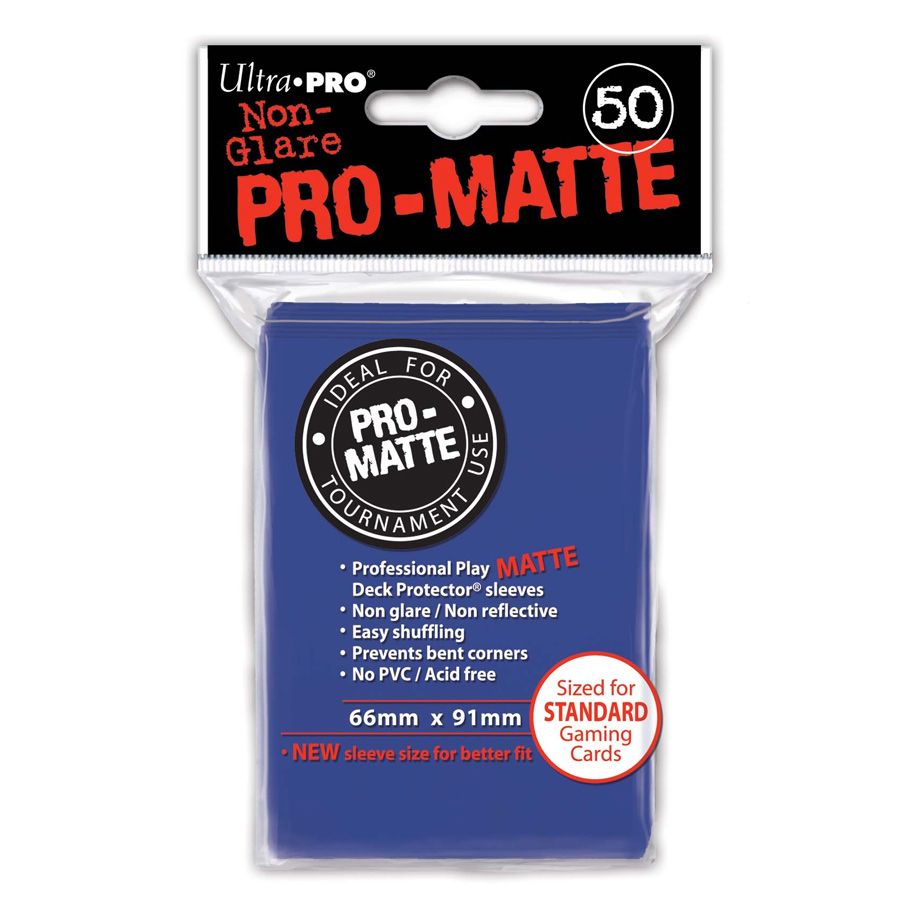 Deck Protector: PRO: Matte Blue (50)