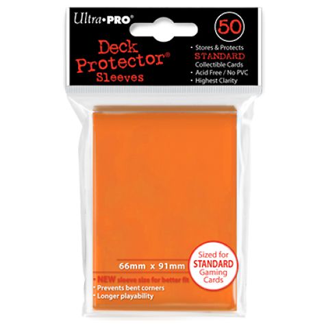 Deck Protector: PRO: Gloss Solid Orange (50)