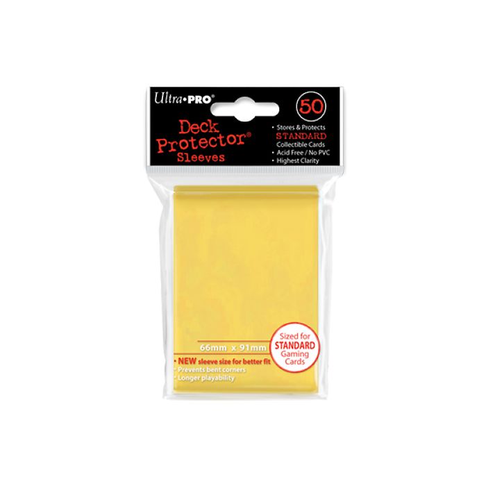 Deck Protector: PRO: Gloss Solid Yellow (50)