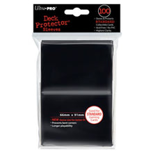Deck Protector: PRO: Gloss Solid Black (100) By Ultra Pro