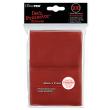 Deck Protector: PRO: Gloss Solid Red (100) - Cats In Hat Inc.