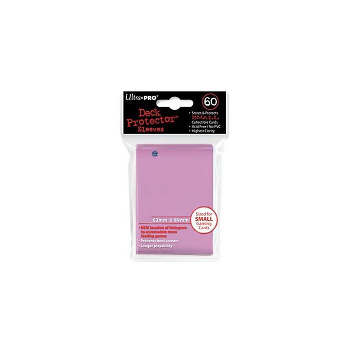 Deck Protector: PRO: Gloss Small Solid Pink (60)