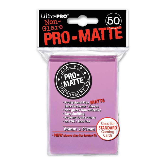 Deck Protector: PRO: Matte Pink (50)