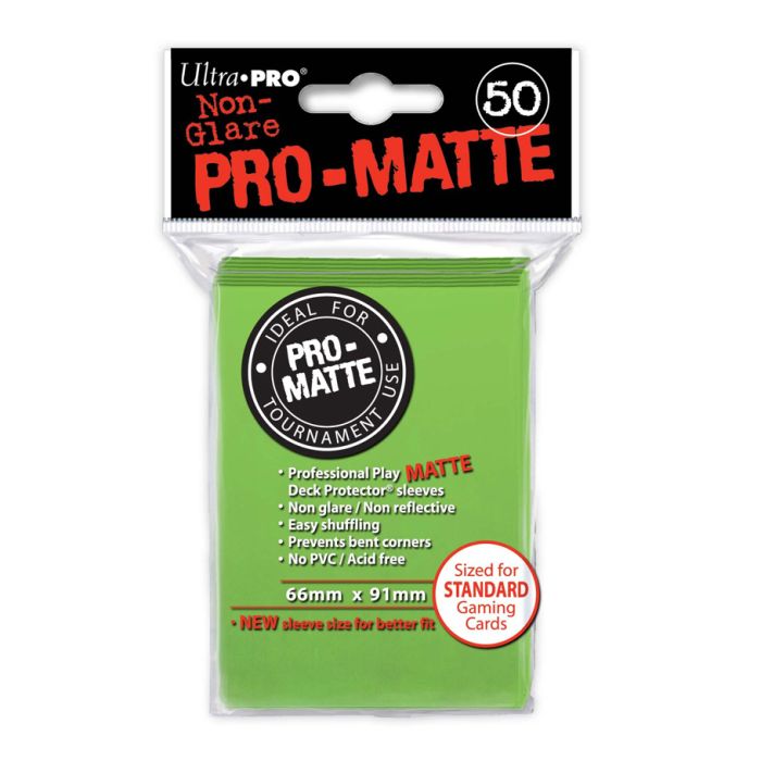 Deck Protector: PRO: Matte Lime Green (50)