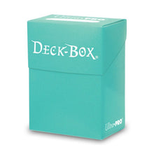 Deck Box: PRO 80+: Solid Aqua - Cats In Hat Inc.