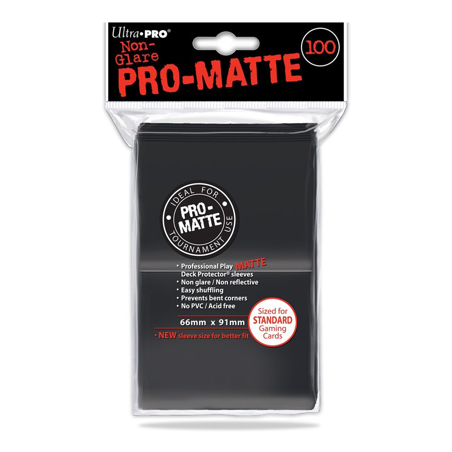 Deck Protector: PRO: Matte Black (100)
