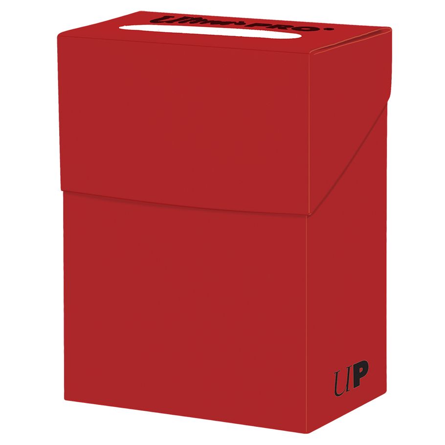 Deck Box: PRO 80+: Solid Red