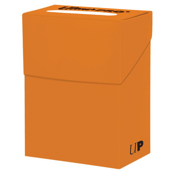 Deck Box: PRO 80+: Solid Pumpkin Orange