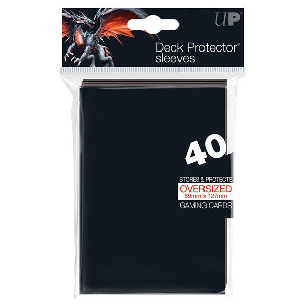 Deck Protector: TopLoading Oversized: BK (40)