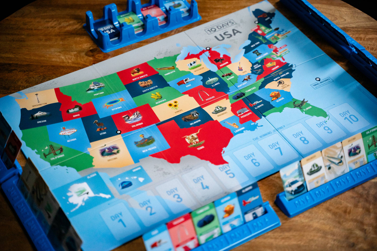10 Days in the USA | Board Game