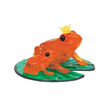 Puzzle: 3D Crystal: Frogs (Orange) - Cats In Hat Inc.