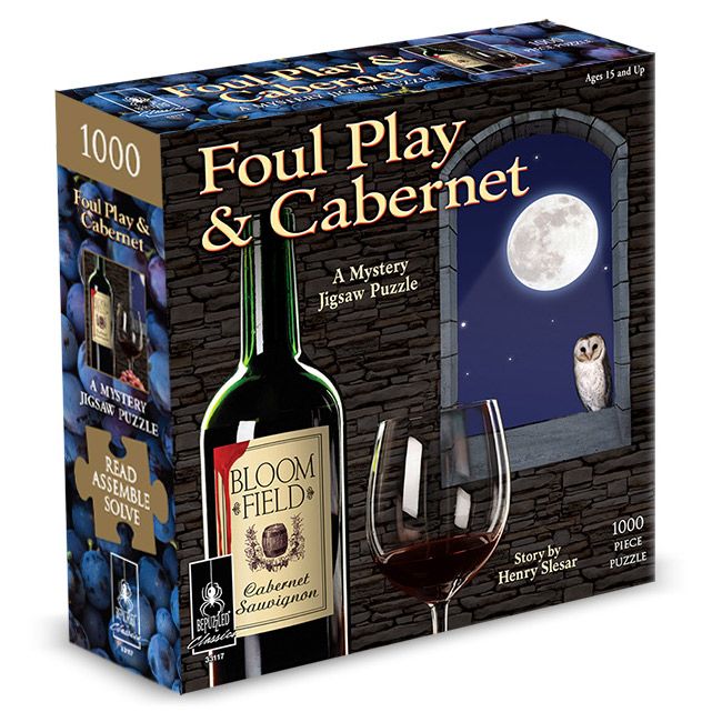 Puzzle: Foul Play & Cabernet 1000 Piece By University Games