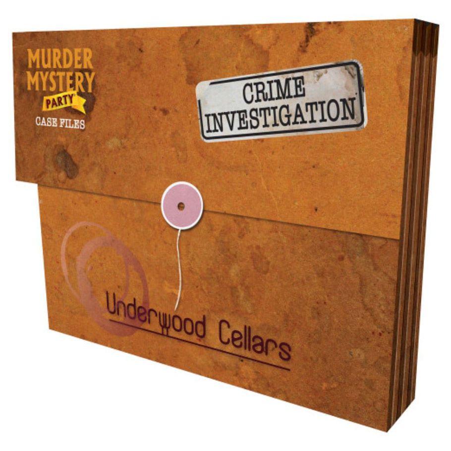 Murder Mystery Party Case Files: Underwood Cellar