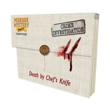 Murder Mystery Party Case Files: Death By Chef's Knife - Cats In Hat Inc.