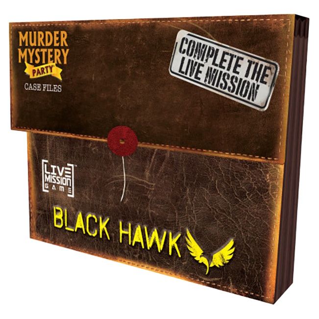 Murder Mystery Party Case Files: Mission Blackhawk By University Games