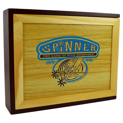 Dominoes: Spinner Wood Case - Cats In Hat Inc.