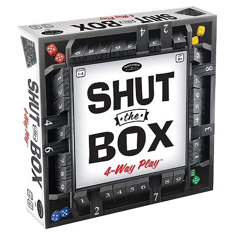 Shut The Box 4 Way Play - Cats In Hat Inc.