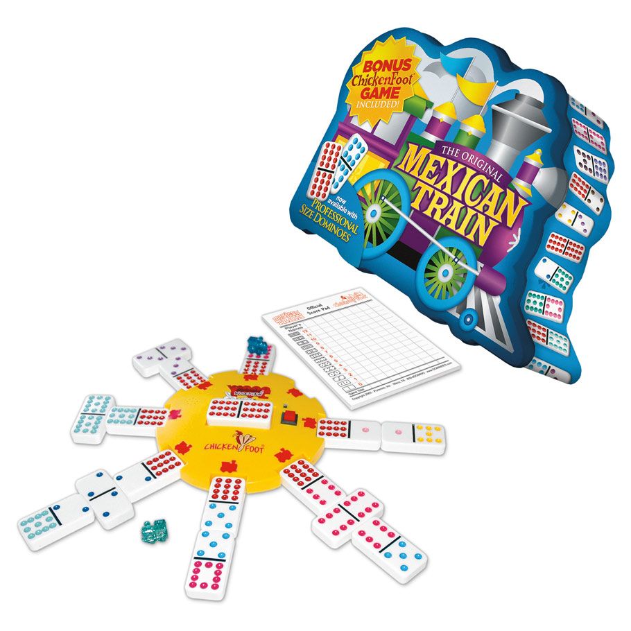 Mexican Train Deluxe Double 12 (Dots) By University Games