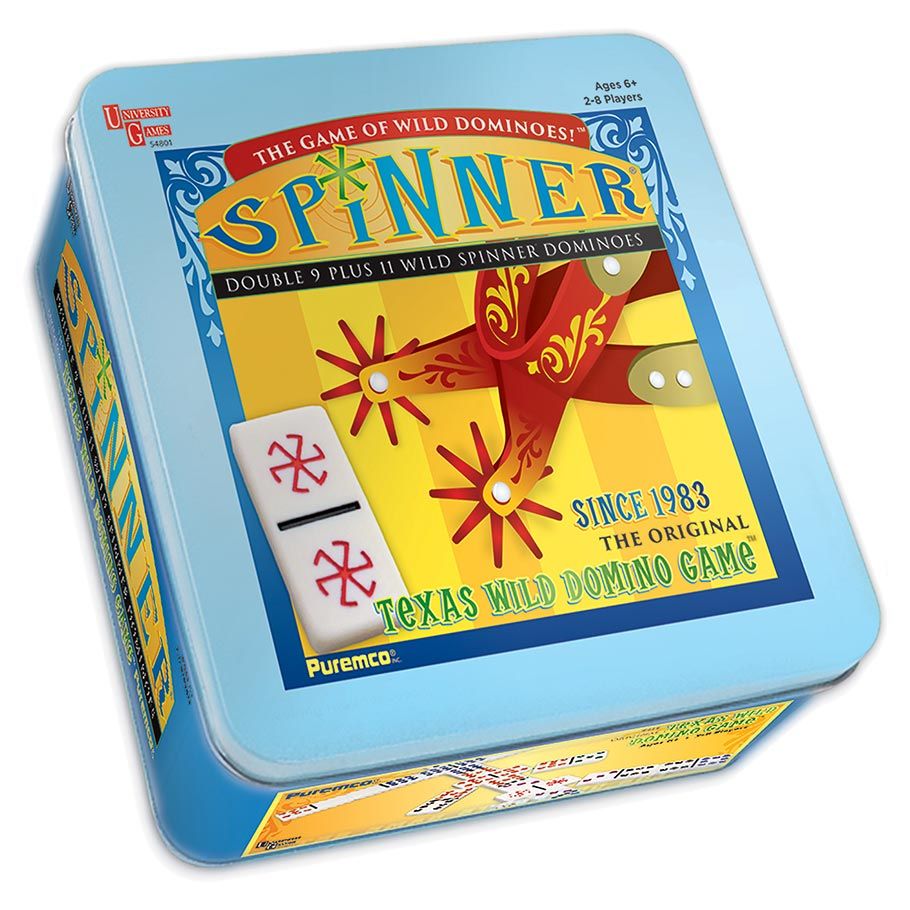 Dominoes: Spinner Double 9 - Cats In Hat Inc.