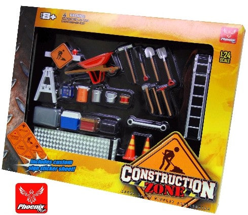 1/24 Construction Zone Accessory Set
