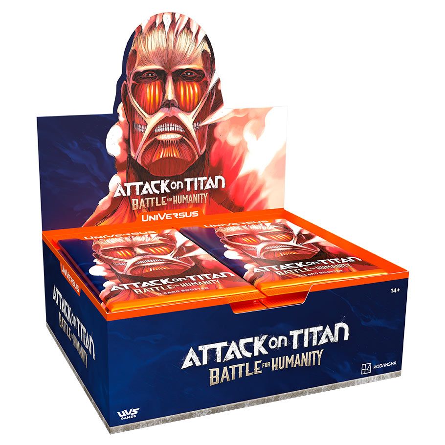 UniVersus: Attack on Titan: Battle for Humanity: Booster Display By UVS Games