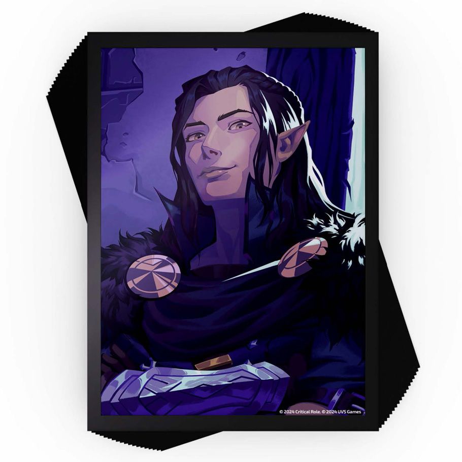 Deck Protector: Foil: UniVersus: Critical Role: Vox Machina: Vax (100) By UVS Games