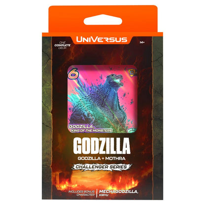 UniVersus: Challenger Series: Godzilla/King Ghidorah Display (4) (PREORDER) - Cats In Hat Inc.