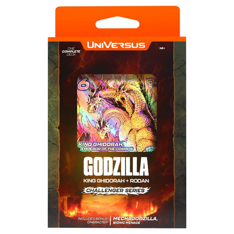 UniVersus: Challenger Series: Godzilla/King Ghidorah Display (4) (PREORDER)