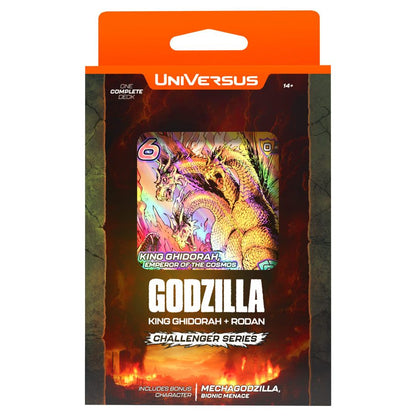 UniVersus: Challenger Series: Godzilla/King Ghidorah Display (4) (PREORDER) - Cats In Hat Inc.