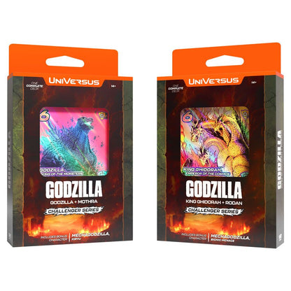 UniVersus: Challenger Series: Godzilla/King Ghidorah Display (4) (PREORDER) - Cats In Hat Inc.