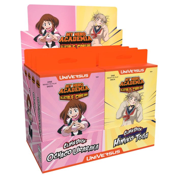 UniVersus: My Hero Academia: Jet Burn: Clash Deck Display (8) - Cats In Hat Inc.