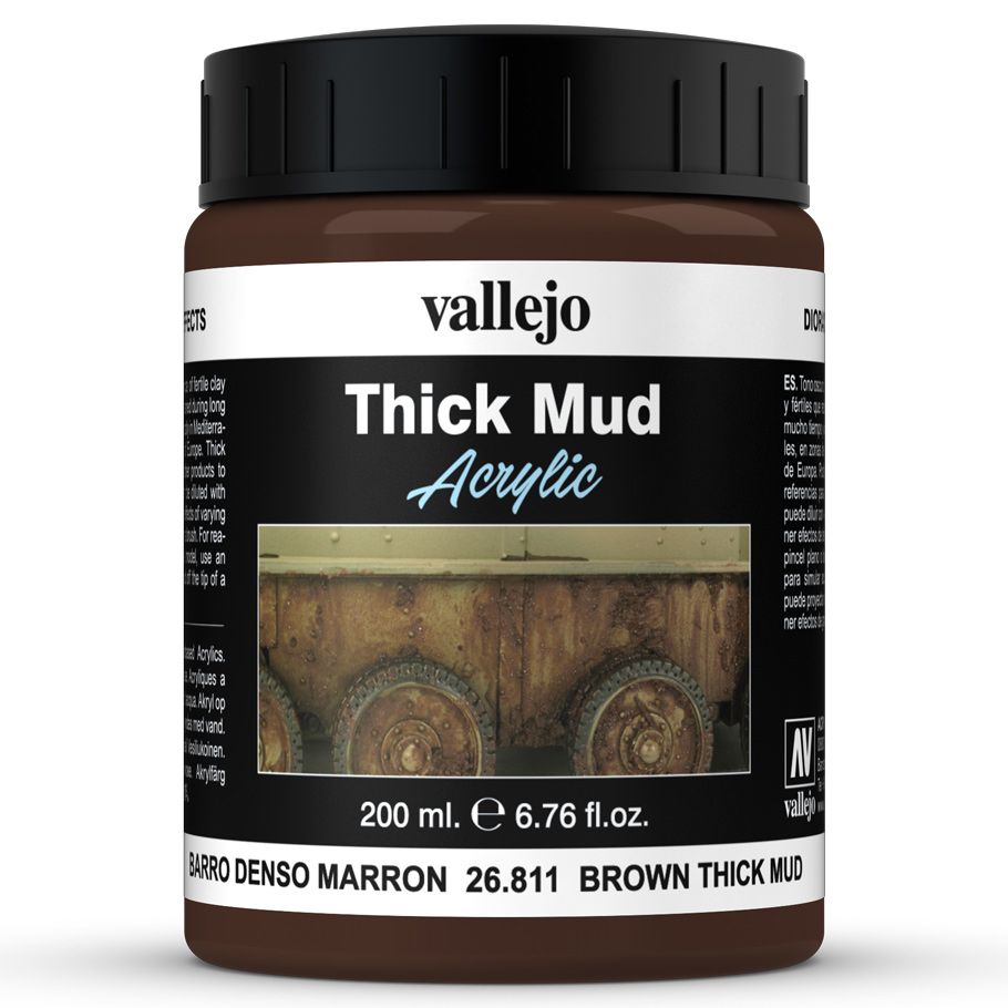 DE: Mud: Brown Thick Mud 200ml
