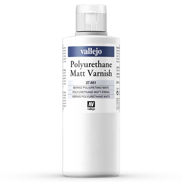 Auxiliaries: Matt Varnish 200ml