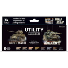 Model Color: Utility Paint Set WWII & WWIII (8)