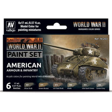 Model Color: WWII American Armour & Infantry (6)