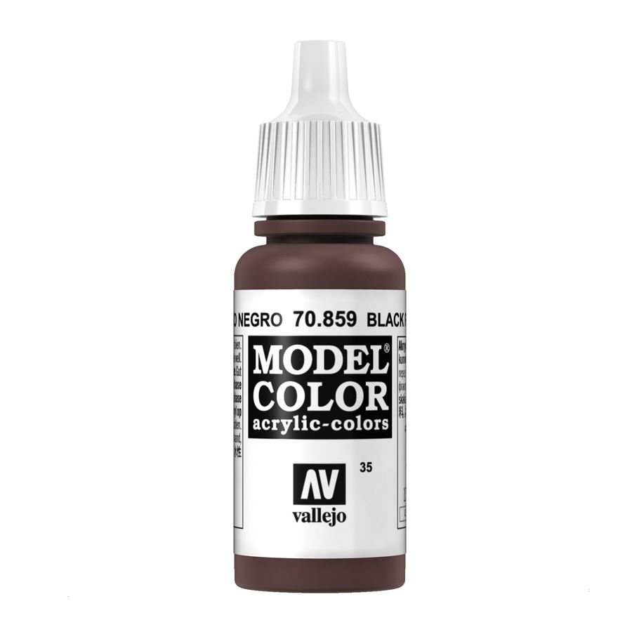 MC: Matt: Black Red 17ml