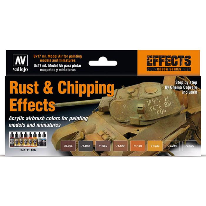 Model Air: Effects: Rust & Chipping Effects (8) - Cats In Hat Inc.