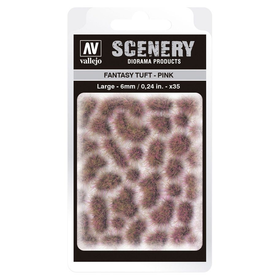 Scenery: Fantasy Tuft: Pink: Large By Vallejo