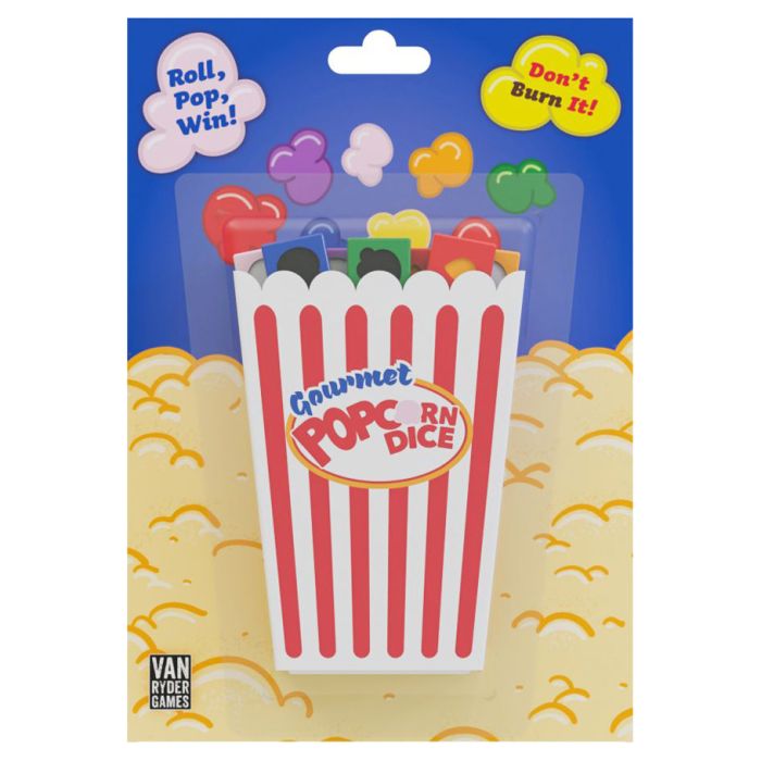 Gourmet Popcorn Dice - Cats In Hat Inc.