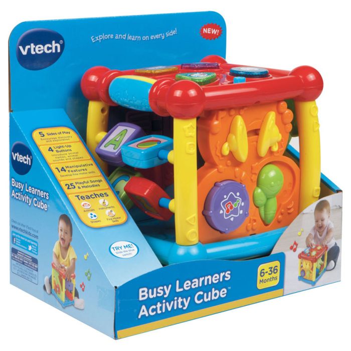 VTech: Busy Learners Activity Cube - Cats In Hat Inc.