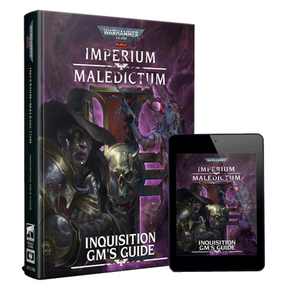 Warhammer 40,000 Roleplay: Imperium Maledictum: Inquisition GM's Guide