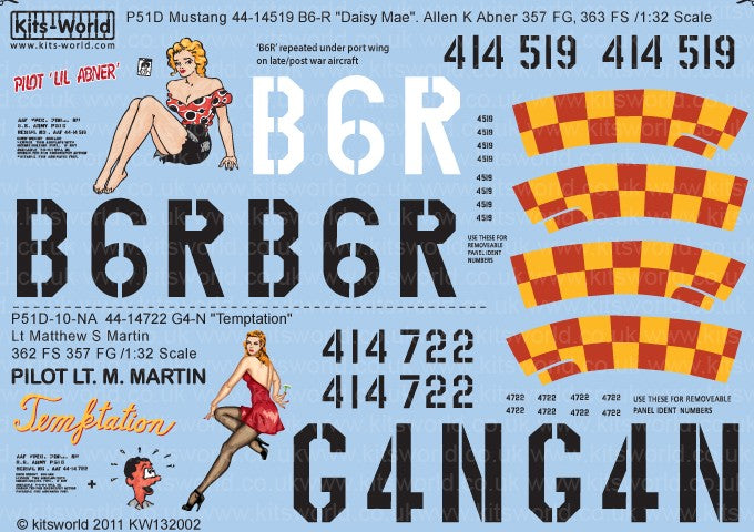 1/32 P51D Daisy Mae Temptation