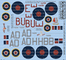 1/144 B17 Mk III Take It Easy Borganes Bess Hekla Hettie