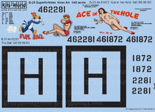 1/48 B29A Ace in the Hole Fire Ball Yokota Japan 1951