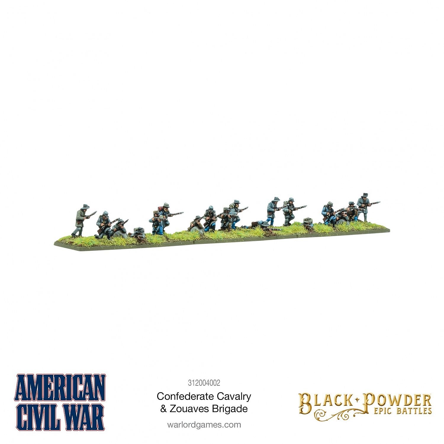 Black Powder: American Civil War: Confederate Infantry Advancing