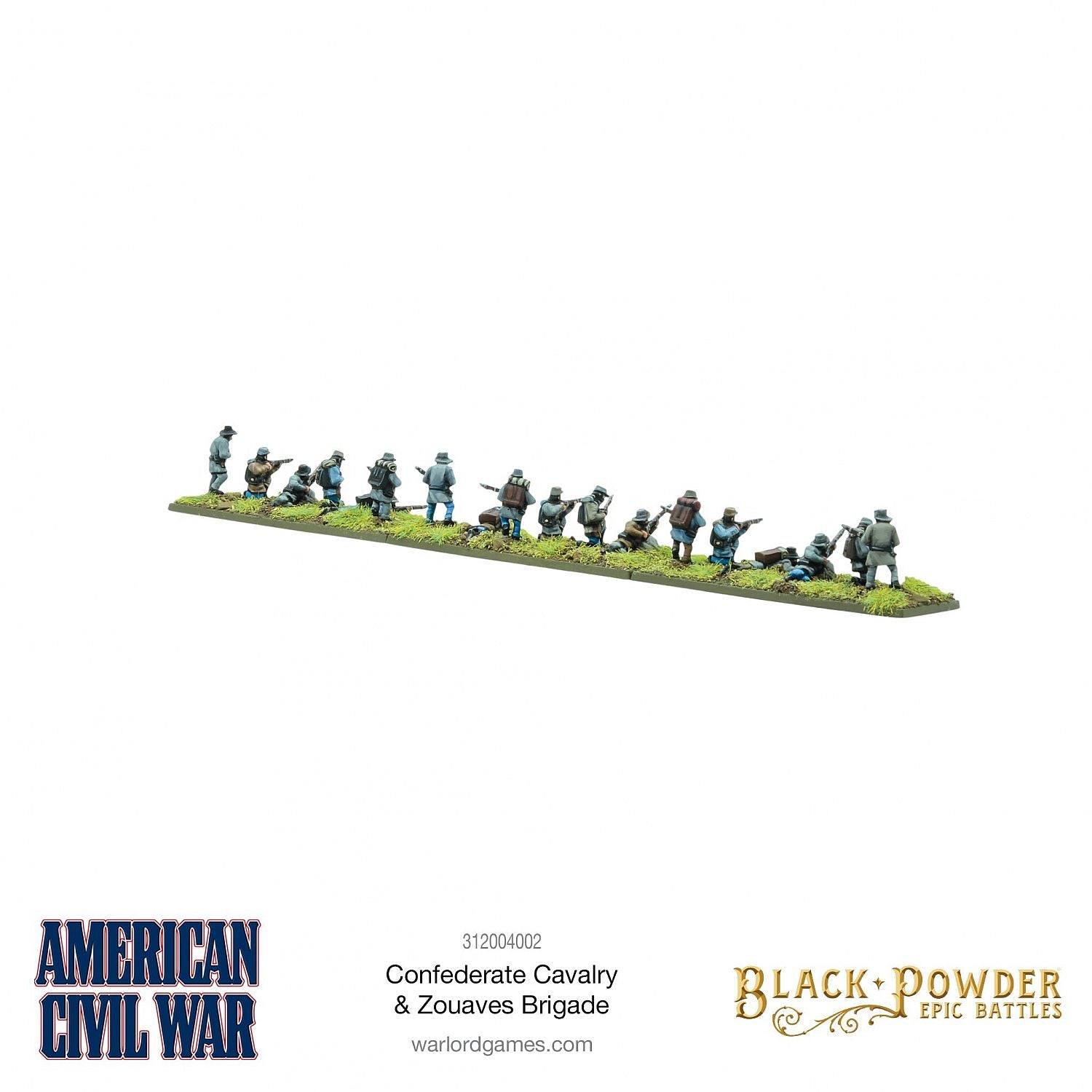 Black Powder: American Civil War: Confederate Infantry Advancing