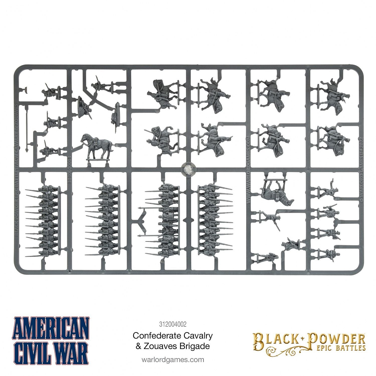 Black Powder: American Civil War: Confederate Infantry Advancing