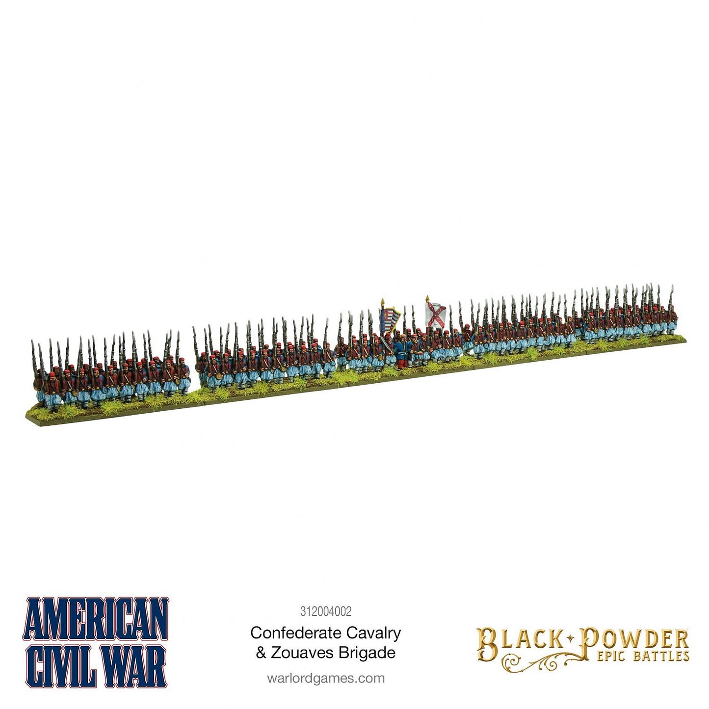 Black Powder: American Civil War: Confederate Infantry Advancing